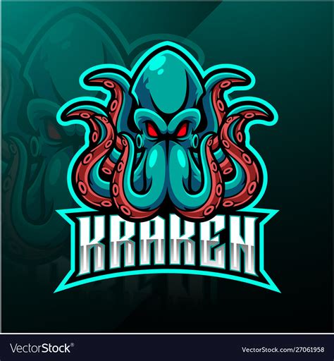 Kraken mascot branding on twitter